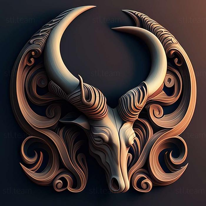 3D model horns (STL)